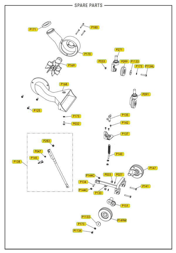 HUMMEL Suspension & Dust Fan