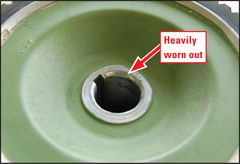 Aftermarket Sanding Drum -- Worn Out Core