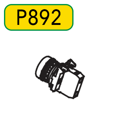 P892 LAMP RED FOR 3-PHASE AC MOTOR