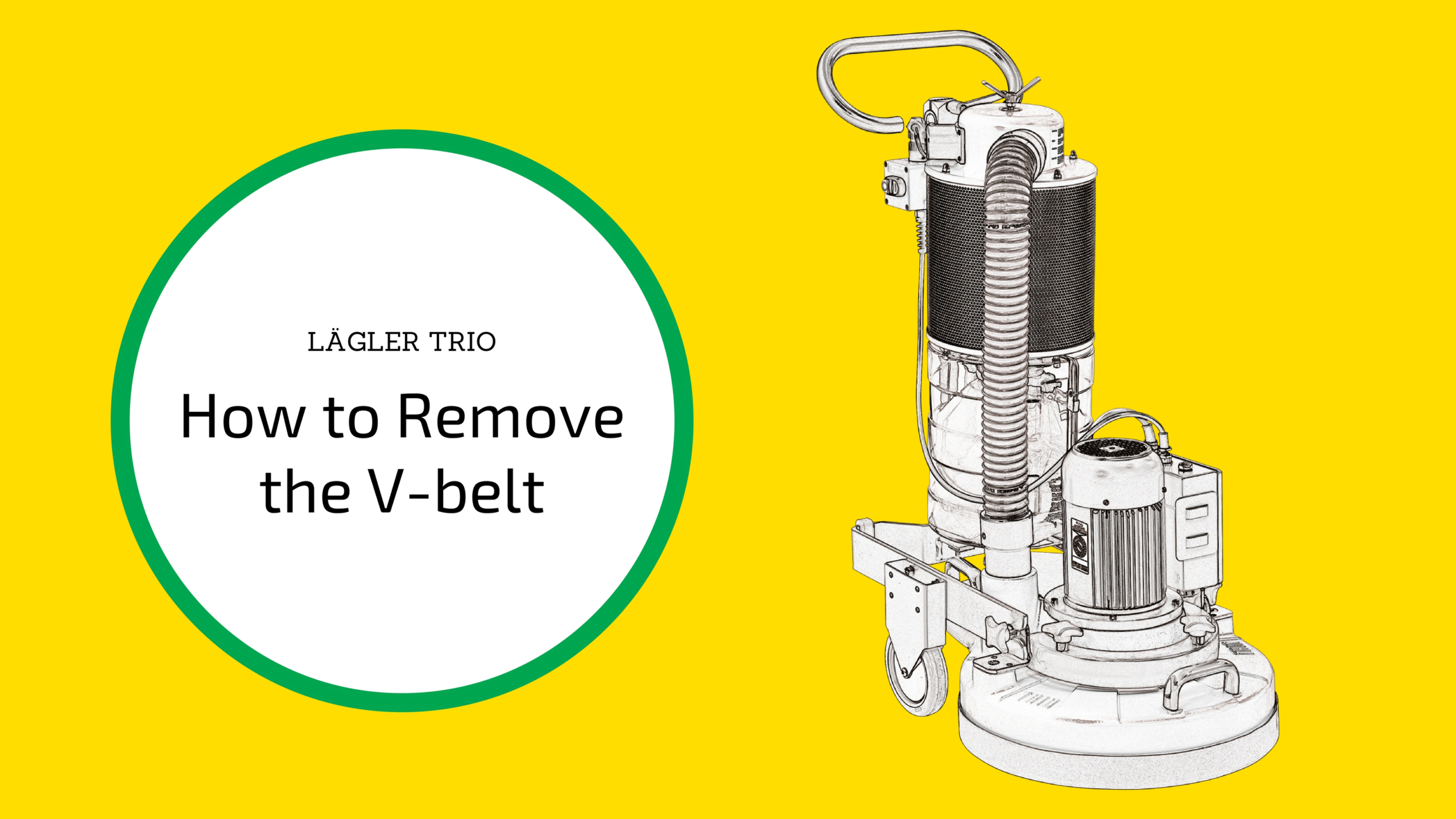 How to Remove the L gler TRIO V Belt L gler North America