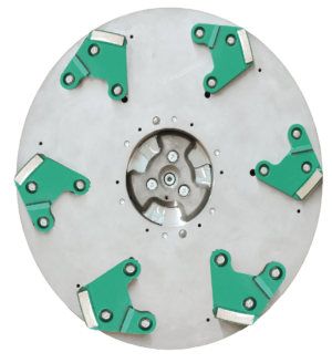 P1555 - PCD SCRABBER DISC (GREEN)