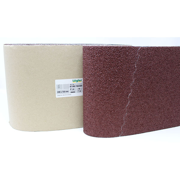 8" Hummel Belt 24 Grit - LAB824