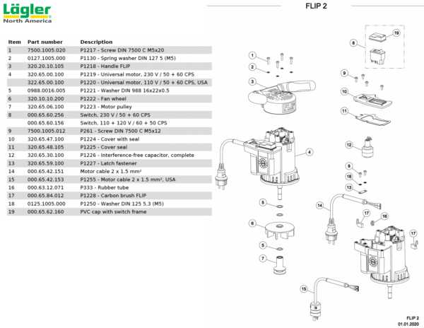 FLIP Main Chassis Assembly