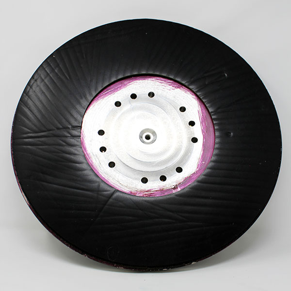 P1429 - SANDING PLATE SINGLE COMPLETE, FOR DOUBLE-FACED SANDING DISCS