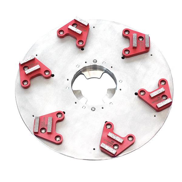 P1550 - MCD DIAMOND SCRABBER DISC (RED)