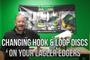 Changing Hook & Loop Discs on Lägler Edgers